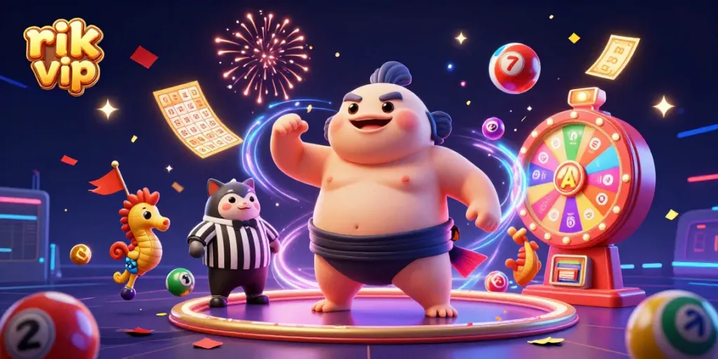 Play exciting games at rik vip with dynamic lottery activities and festive visuals.