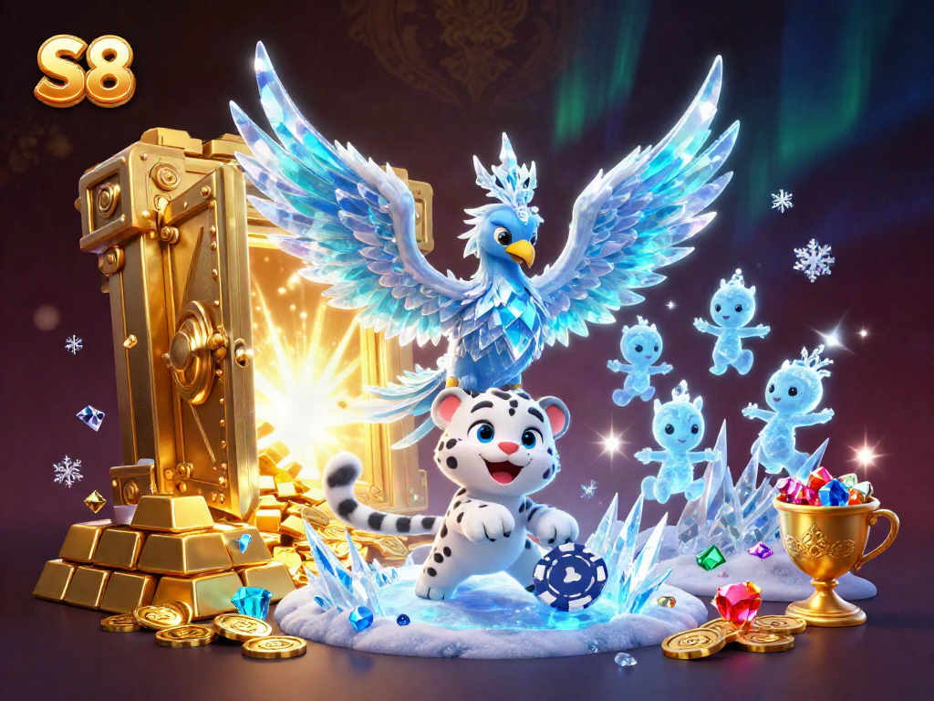 Spin and win with S8 while enjoying stunning visuals and engaging gameplay in an immersive casino experience.