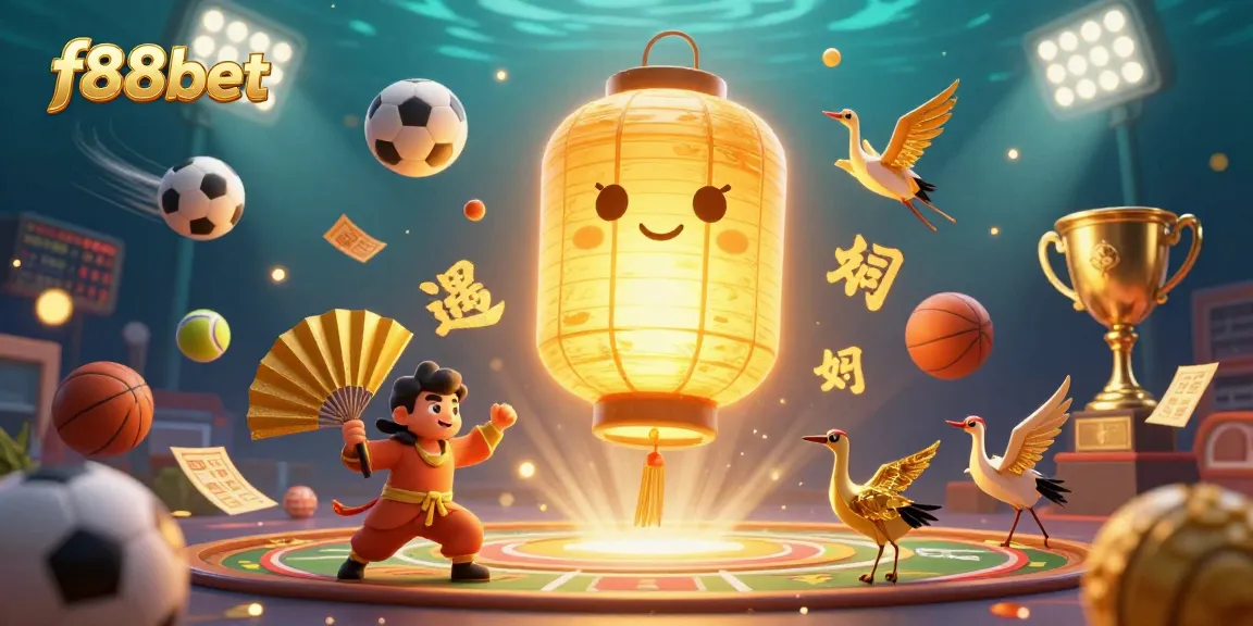 Engage in thrilling sports betting at f88bet with vibrant elements and dynamic characters.