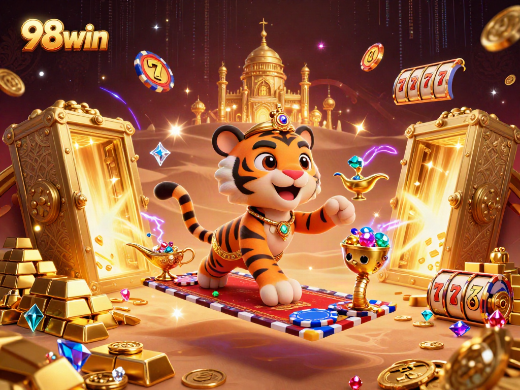 Experience thrilling adventures with 98win as the tiger sultan spins exciting slots!