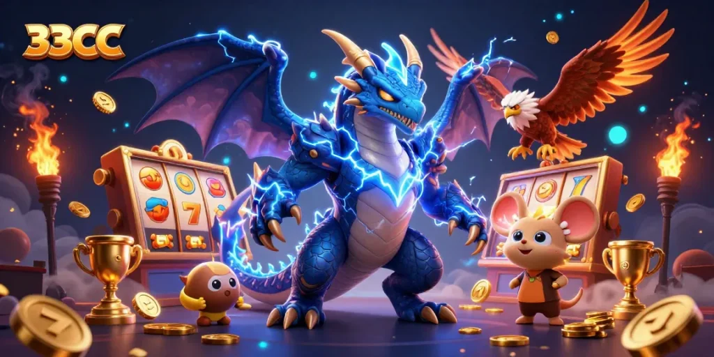 Engage with 33CC and win big with exciting slot games and dynamic bonus features.
